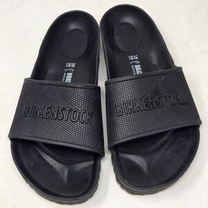 BIRKENSTOCK Barbados Eva Slides Mens 6 | Ladies 8 Size EU 39 Black Sandals